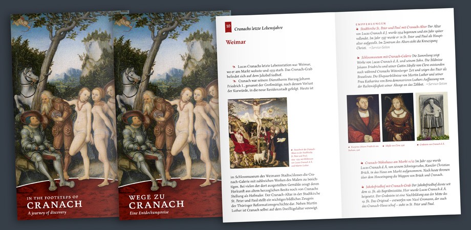 Wege zu Cranach – Broschur