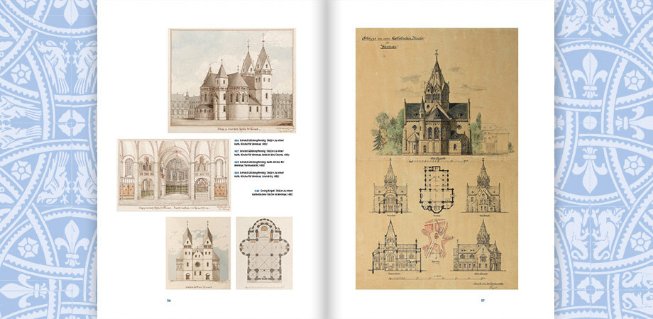 Der hiesigen Stadt zur Zierde - 125 Jahre Herz-Jesu-Kirche Weimar · Buchgestaltung Goldwiege