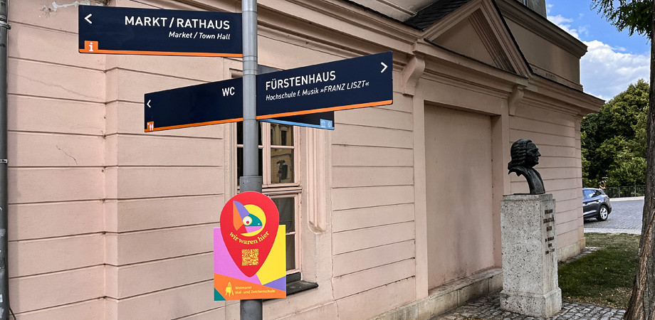Malschule Weimar · 250 Jahre · goldwiege