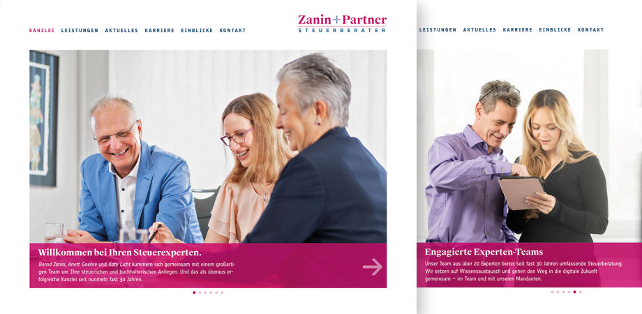 Steuerberater Zanin + Partner · Goldwiege